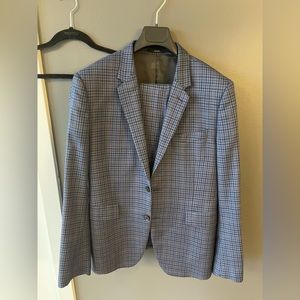 COPY - Paul Smith Blue Checkered Suit